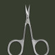 Ножиці для кутикули Easy Line by Olton, модель (gloss) 90мм